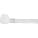 StarTech.com 10"(25cm) Cable Ties - 1/8"(4mm) wide, 2-5/8"(68mm) Bundle Diameter, 50lb(22kg) Tensile Strength, Nylon Self Locking Zip Ties w/Curved Tip, 94V-2/UL Listed, 1000 Pack - White - TAA