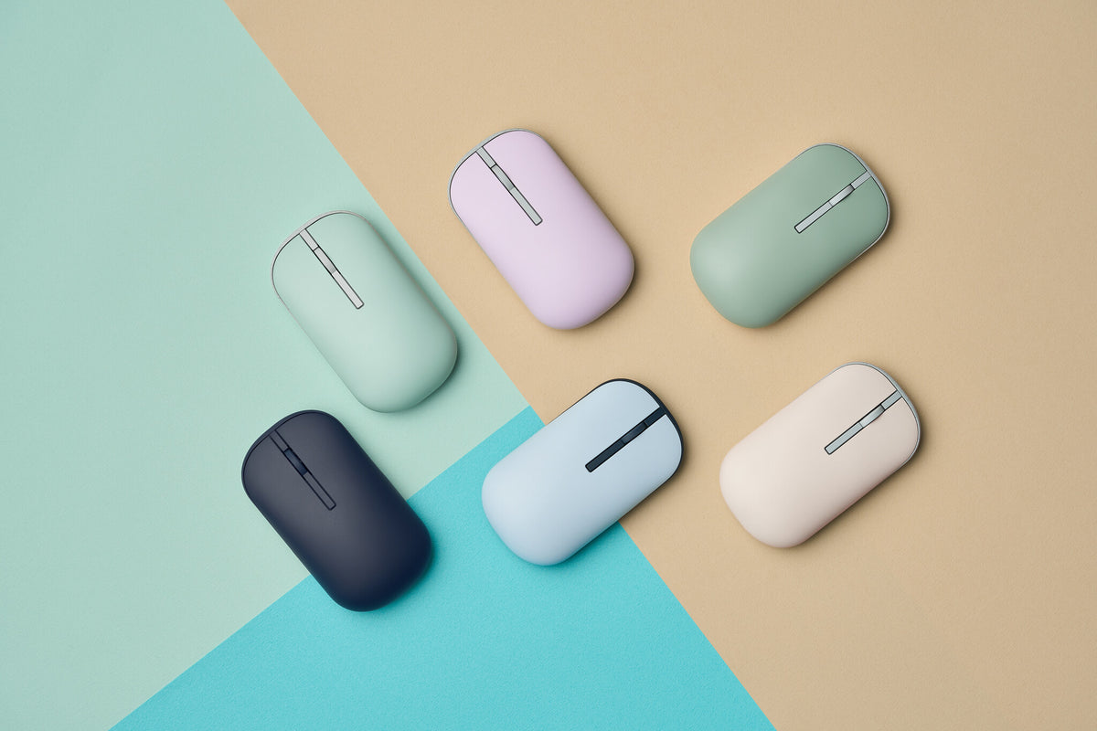ASUS Marshmallow MD100 mouse Office Ambidextrous RF Wireless + Bluetooth Optical 1600 DPI