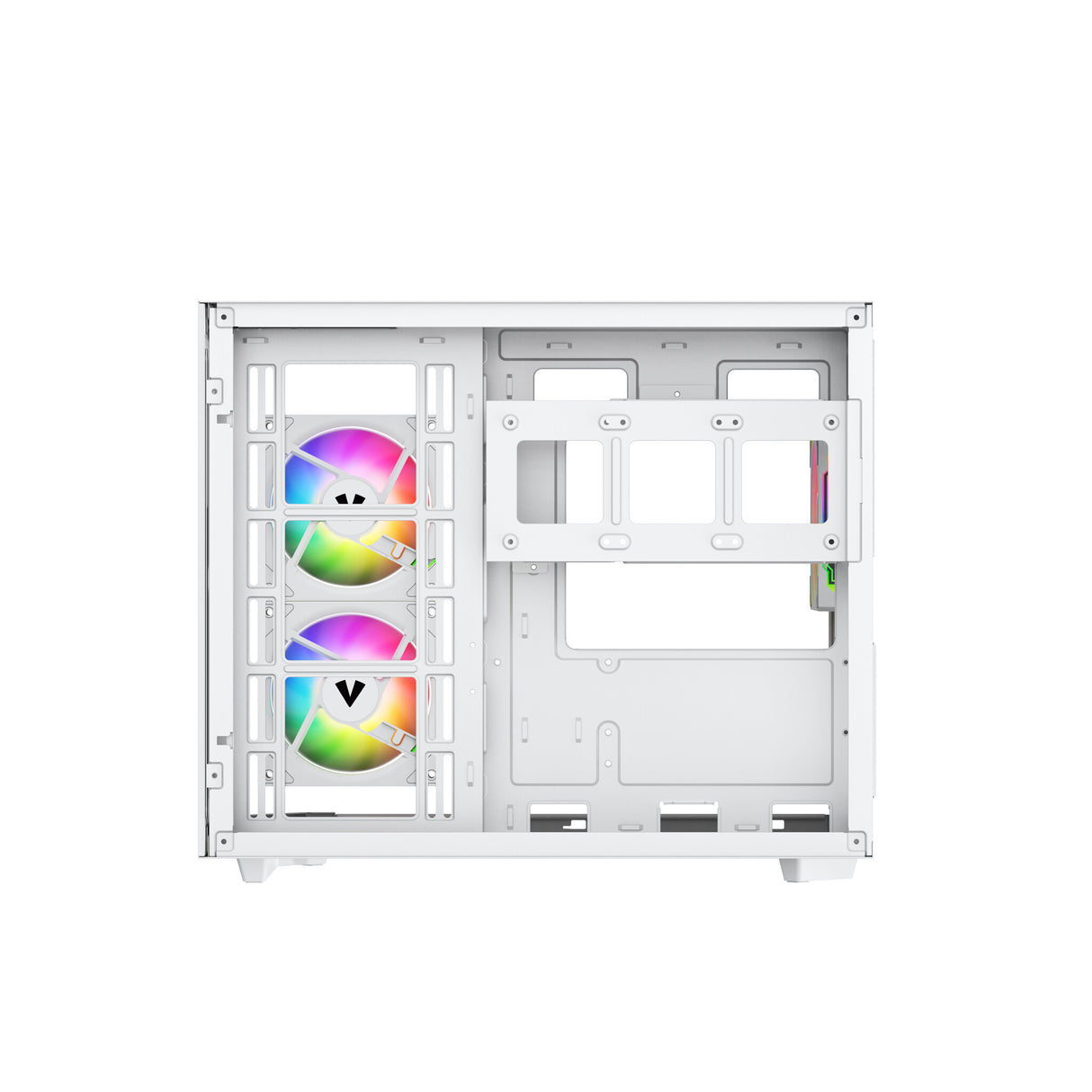 VIDA EDGE MINI MATX ARGB WHITE CASE Cube