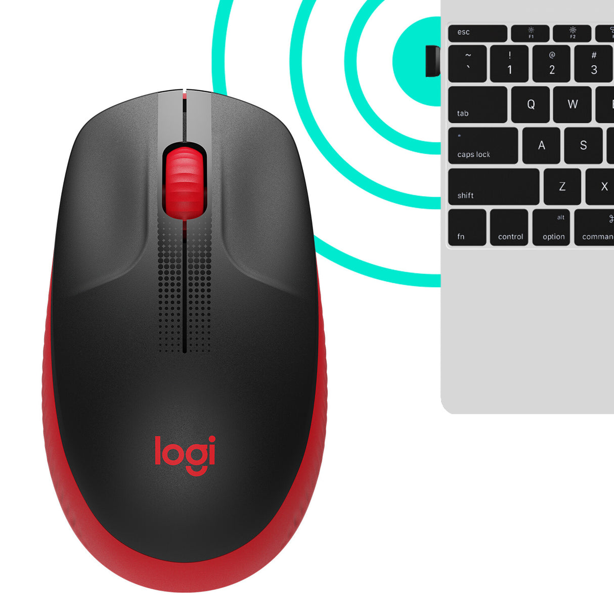 Logitech M190 Full-size wireless mouse