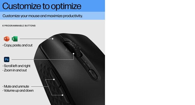 HP 425 Programmable Bluetooth Mouse