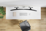 Neomounts DS65S-950WH2 Monitor arm 24-34" - gas spring - Topfix - multi-adjustable - 180°-stop