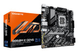 GIGABYTE B860M E GEN5 Motherboard - Intel Core Ultra Series CPUs, 4+1+2 Phases VRM, up to 8800MHz DDR5 (O.C.), 2xPCIe 4.0 M.2, 1GbE LAN, USB 3.2 Gen 1