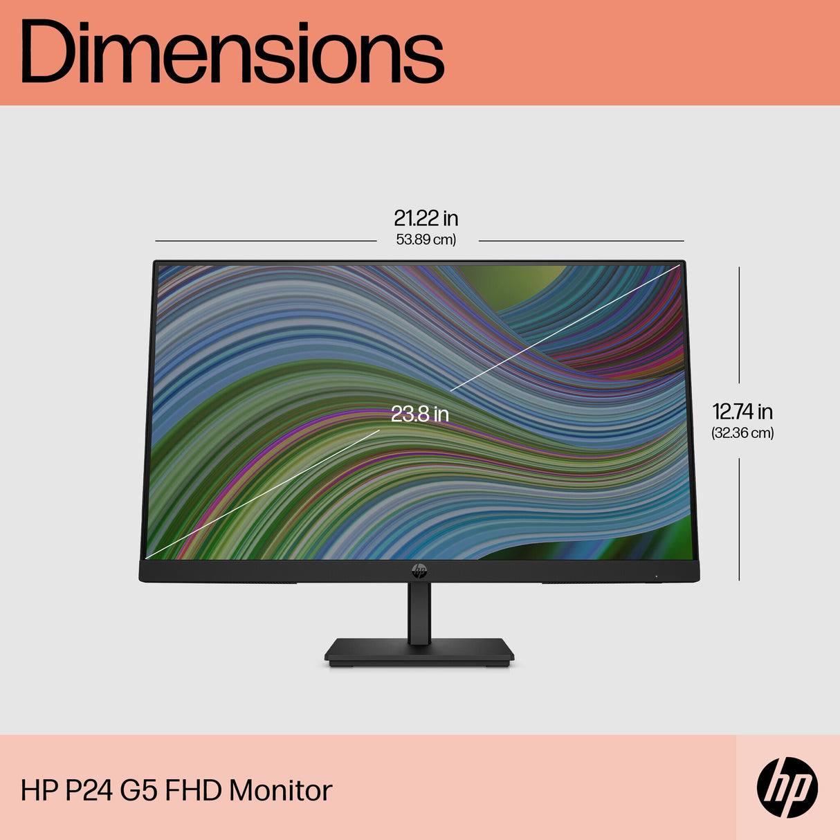 HP P24 G5 FHD Monitor