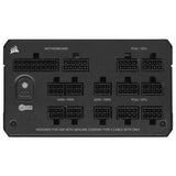 Bloc d'alimentation Corsair 1000 W HX1000i V2, ventilateur dynamique fluide, entièrement modulaire, bruit ultra faible, 80+ Platinum, ATX 3.0, PCIe 5.0