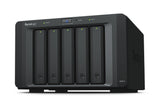 Synology DX517 disk array 20 TB Desktop Black