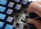 Ducky One3 Daybreak SF keyboard Gaming USB UK English Blue, Yellow, Grey