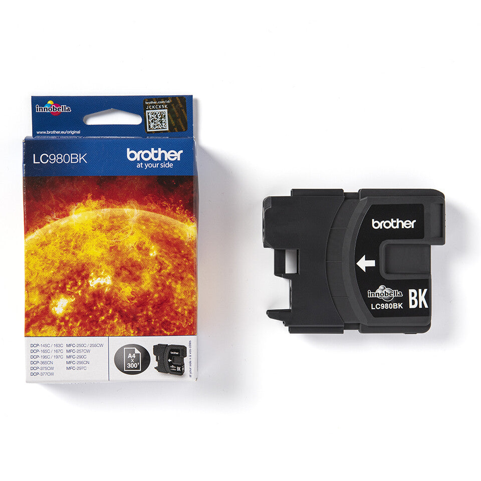 Brother LC980BK ink cartridge 1 pc(s) Original Black