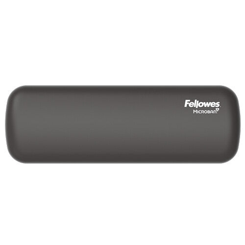 Fellowes Wrist Rest Breyta Palm Rest with Antibacterial Protection Ergonomic Wrist Support Black