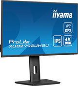 iiyama ProLite XUB2792UHSU-B6 computer monitor 68.6 cm (27") 3840 x 2160 pixels 4K Ultra HD LED Black