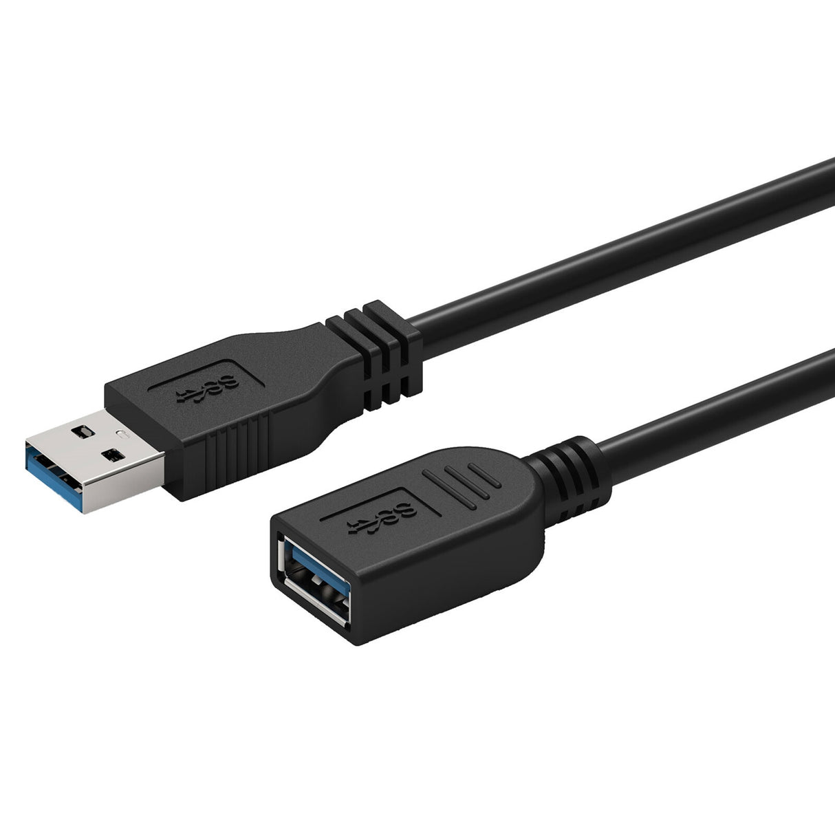 PREVO USBM-USBF-5M-3.0 USB cable USB 3.2 Gen 1 (3.1 Gen 1) USB A 5 Gbit/s Black