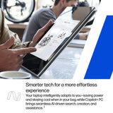 HP OmniBook X FlipNGAI 14-fk0004na Copilot+ PC AMD Ryzen AI 5 340 Hybrid (2-in-1) 35.6 cm (14") Touchscreen 2K 16 GB LPDDR5x-SDRAM 512 GB SSD Wi-Fi 7 (802.11be) Windows 11 Home Silver