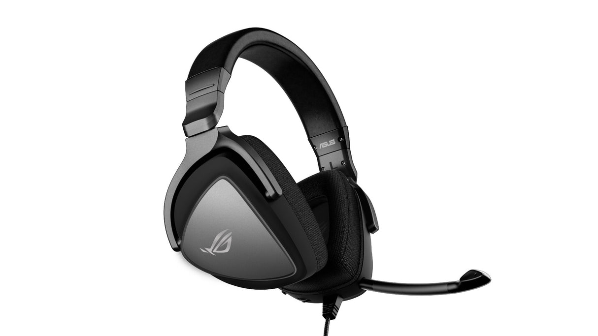 Asus ROG DELTA S RGB Casque de jeu léger, USB-C (adaptateur USB2), Hi-Fi ESS Quad-DAC, Boom Mic, Aura Sync