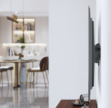Manhattan Wall Mount for TV & Monitors (Tiltable), For screens 37" to 65", VESA compatibility: all between 200x200mm to 600x400mm - check the dimensions of the four mounting holes on back of screen to ensure it fits, Max 45kg, Black, Bracket