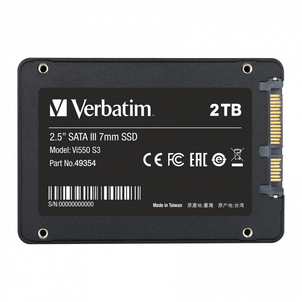 Verbatim Vi550 S3 2 TB 2.5" Serial ATA III