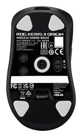 ASUS ROG Keris II Origin BLK mouse Gaming Right-hand RF Wireless + Bluetooth + USB Type-A Optical 42000 DPI