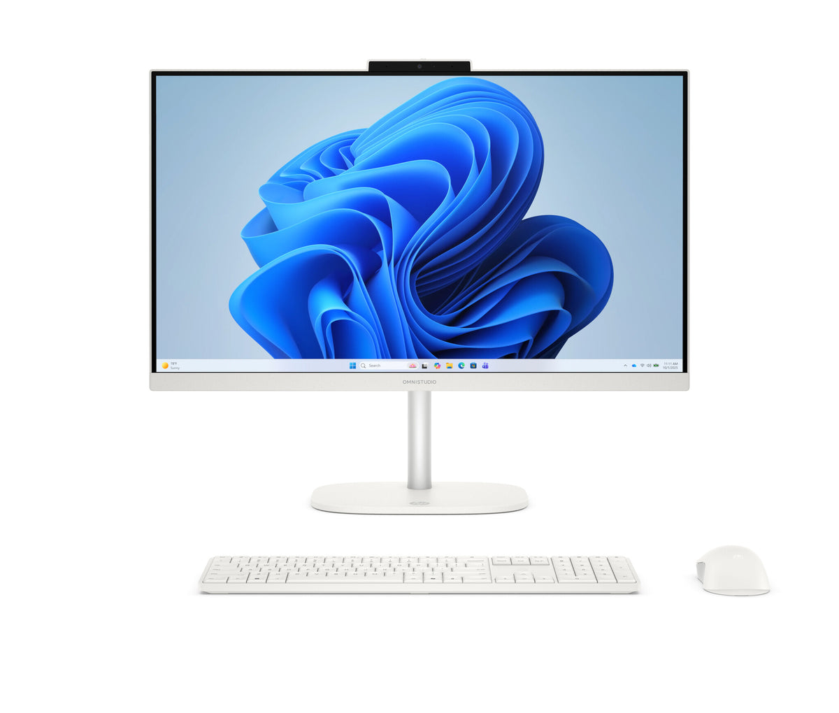 HP DS0A9EA All-in-One PC/workstation Intel Core 5 120U 60.5 cm (23.8") 1920 x 1080 pixels 8 GB DDR5-SDRAM 256 GB SSD Windows 11 Home Wi-Fi 6 (802.11ax) White