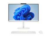 HP DS0A9EA All-in-One PC/workstation Intel Core 5 120U 60.5 cm (23.8") 1920 x 1080 pixels 8 GB DDR5-SDRAM 256 GB SSD Windows 11 Home Wi-Fi 6 (802.11ax) White