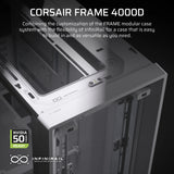 Corsair FRAME 4000D Midi Tower White