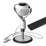 j5create JVU368 360° AI-Powered Webcam with Speakerphone