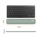 Fellowes Keyboard Wrist Rest Breyta Compact Keyboard Wrist Support with Antibacterial Protection Ergonomic Wrist Support Sage