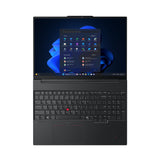 Lenovo ThinkPad E16 Gen 3 (Intel) Copilot+ PC Intel Core Ultra 7 256V Laptop 40.6 cm (16") WUXGA 16 GB LPDDR5x-SDRAM 512 GB SSD Wi-Fi 6E (802.11ax) Windows 11 Pro UK English Black