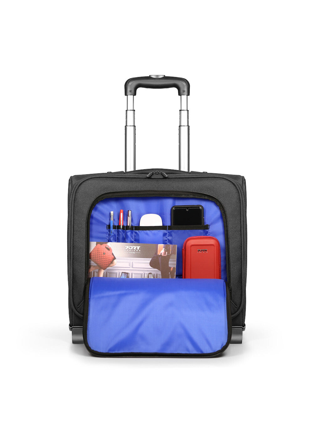 Port Designs Hanoi II 39.6 cm (15.6") Trolley case Black
