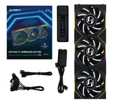 Lian Li 12TLLCD1W3B computer cooling system Computer case Fan 12 cm Black