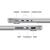 Apple MacBook Pro 14-inch : M5 Pro chip with 15‑core CPU and 16‑core GPU, 24GB, 2TB SSD - Silver