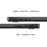 Apple MacBook Pro 14-inch : M5 Pro chip with 18‑core CPU and 20‑core GPU, 24GB, 2TB SSD - Space Black