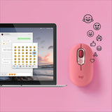 Logitech POP Mouse with emoji