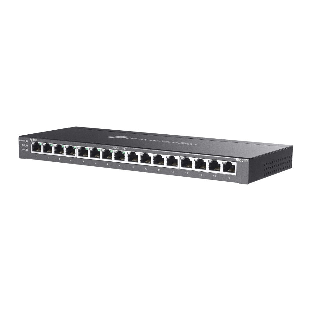 TP-Link Omada 16-Port Gigabit Smart Switch with 8-Port PoE+