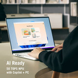 ASUS ROG Zephyrus G14 GU405AW-SY018W Intel Core Ultra 9 386H Laptop 35.6 cm (14") 3K 32 GB LPDDR5x-SDRAM 1 TB SSD NVIDIA GeForce RTX 5080 Wi-Fi 7 (802.11be) Windows 11 Home Grey