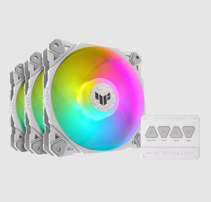 ASUS TUF GAMING TF120 ARGB WHITE EDITION 3IN1 Computer case Fan 12 cm 3 pc(s)