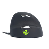 R-Go Tools Ergonomic mouse R-Go HE Break with break software, large (hand size ≥ 185 mm), right-handed, Wired, black