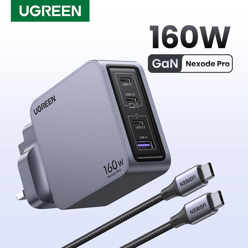Ugreen Nexode Pro Universal Grey, Silver AC Fast charging Indoor