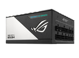 Fuente de alimentación Asus ROG LOKI SFX-L Platinum de 850 W, factor de forma pequeño, totalmente modular, 80+ Platinum, PCIe 5.0, botón de ventilador de 0 dB, RGB, soporte ATX a SFX