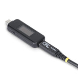 StarTech.com USB-C Power Tester, Digital Multimeter, Bi-Directional Voltage and Current Meter, Up to 240W PD EPR, Portable USB-C Cable and Port Power Meter Tester