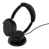 Jabra Evolve3 65 Flex UC - USB-C with Dongle - Black (Wireless Charging Pad)