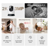 Mercusys MC210 security camera Bulb Indoor 2304 x 1296 pixels Ceiling/Desk