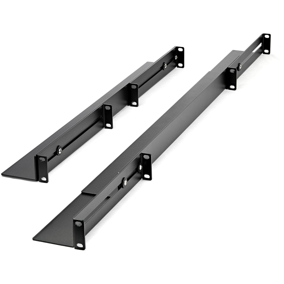 24 Inch Width Rack Rails StarTech.com 1U 19 inch Server Rack Rails - 24-36 inch Adjustable Dept ...