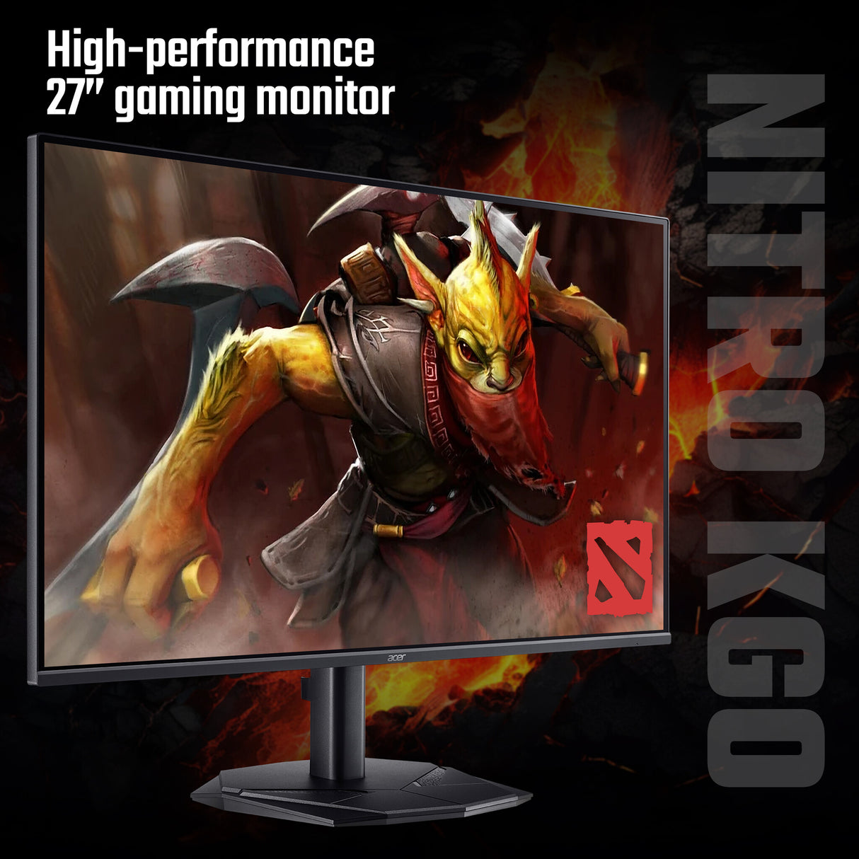 Acer KG0 Nitro KG270 W3 Widescreen Gaming LCD Monitor