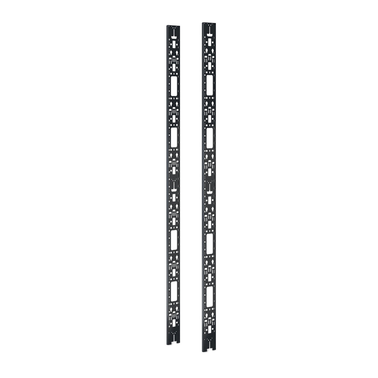 APC NetShelter Cable Management, Vertical Cable Manager, for NetShelter SX 42U, Set of 2, Black, 117 x 1930 x 130 mm