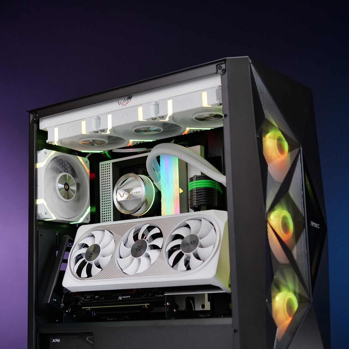Valkyrie VK-FANX12RW computer cooling system Computer case Fan Black