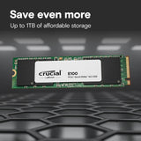 Crucial E100 2 TB M.2 PCI Express 4.0 NVMe