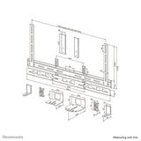 Neomounts AV30-500BL Videobar kit 43-110" - VESA - max 10 kg - universal