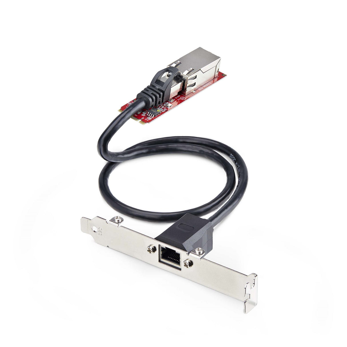 StarTech.com 1-Port 2.5GbE M.2 2280 Network Card, Multi-Gigabit Speeds (2.5G/1G/100M/10M), NBASE-T (802.3bz) NIC, M.2 B+M Key, PCIe Ethernet Interface, For SFF/Desktop PCs - TAA
