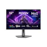 AOC AGON PRO AG326UD computer monitor 80 cm (31.5") 3840 x 2160 pixels 4K Ultra HD QD-OLED Black