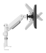 Neomounts DS65S-950WH2 Monitor arm 24-34" - gas spring - Topfix - multi-adjustable - 180°-stop