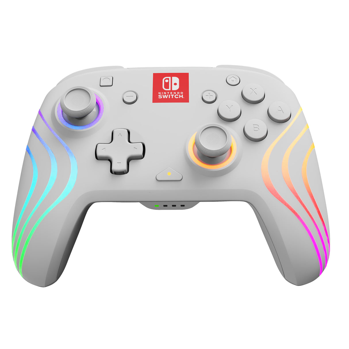 PDP Afterglow Wave White USB Gamepad Analogue / Digital Nintendo Switch, Nintendo Switch Lite, Nintendo Switch OLED